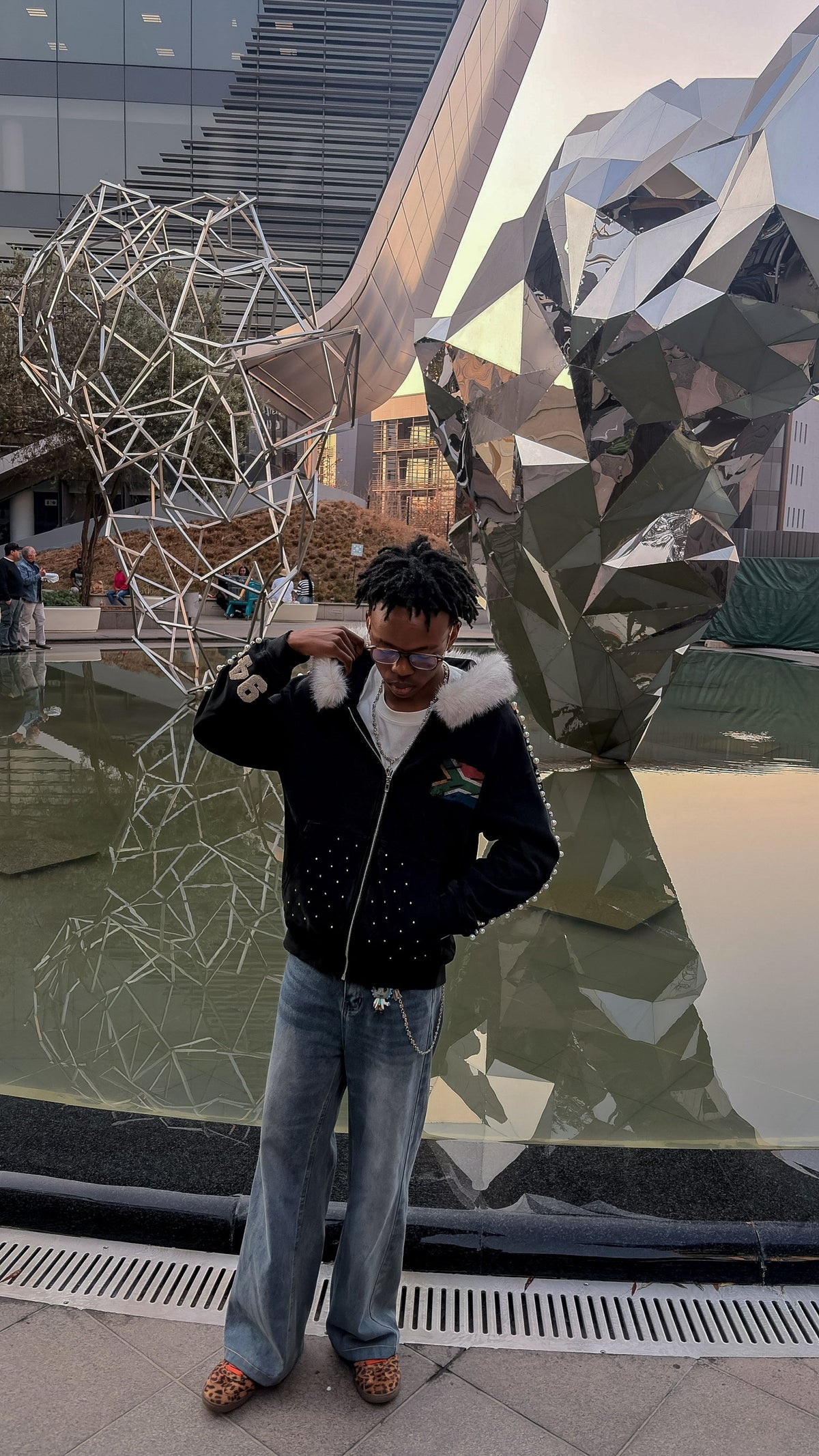 The South African Zip-Up | Faux Fur Edition (Detachable)